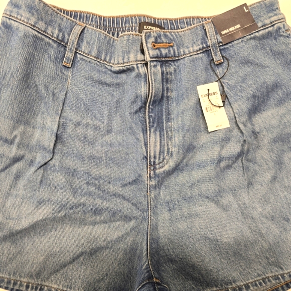 Brand New Express Brand Jean Shorts